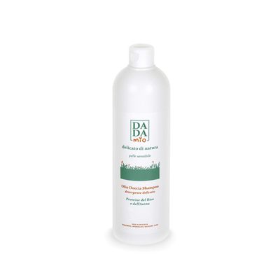 DADA mio Shower Shampoo 500 ml for Sensitive Skin, Body and Hair