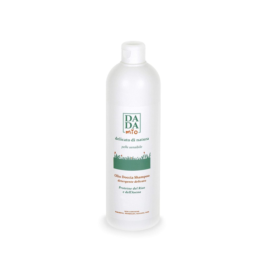 DADA mio Shower Shampoo 500 ml for Sensitive Skin, Body and Hair