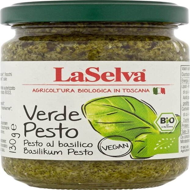 Organic Green Pesto 130 g LaSelva