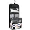 MONTOJ Large Hanging Toiletry Bag with Car Print, Waterproof Travel Organizer view 2