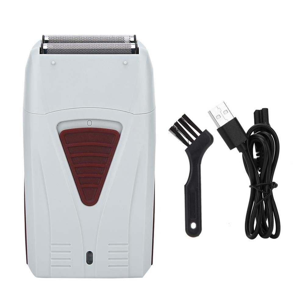 Men's Electric Rotary Shaver and Beard Trimmer, USB Rechargeable