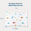 Wildkin Toddler Pillowcase, 100% Cotton, Hypoallergenic, for Boys and Girls, Jurassic Dinosaurs view 3