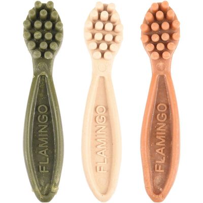 VEGGIE TOOTHBRUSH 14.5CM 2PC MIX DISPLAY