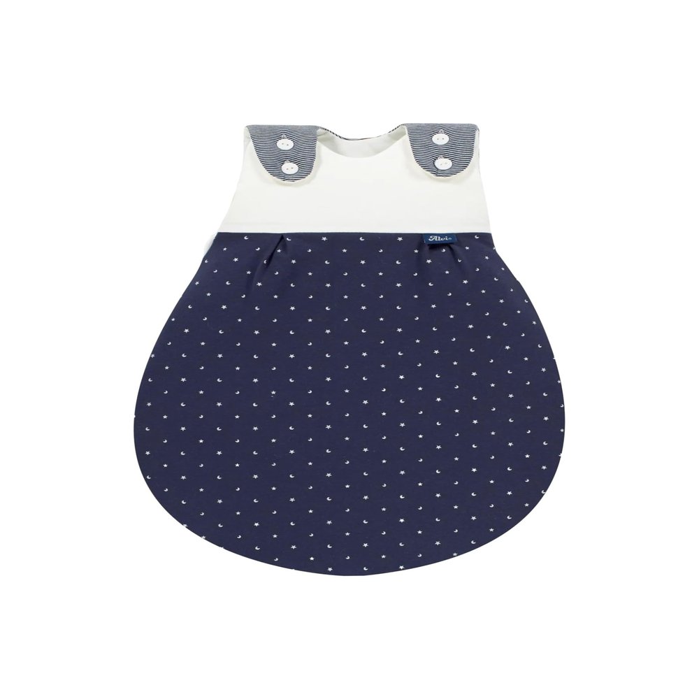 Alvi Baby-Mäxchen Cotton Outer Sleep Sack, 2.5 TOG, for Summer and Winter