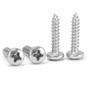 304 Stainless Steel Large Self-Tapping Flat-Head Screws, M6 × 25 (5 Capsules) view 1