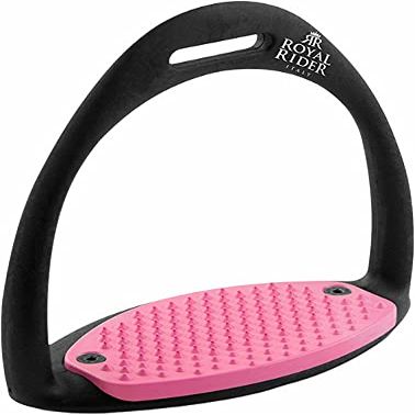 Euroriding Royal Rider Easy Stirrups, Pink, 10 cm