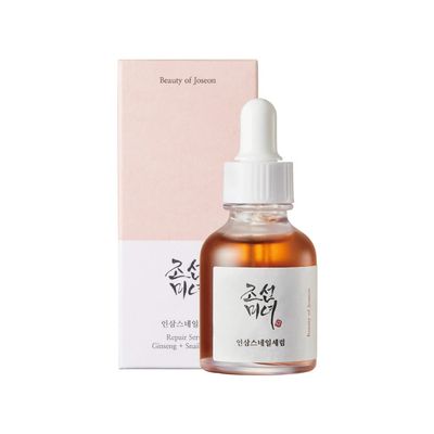 Beauty of Joseon Repair Serum: Ginseng Snail Mucin, 30 ml / 1 fl oz, Korean Skin Care for All Skin Types