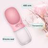 Dog Water Bottle 350–480 mL, Portable Pet Travel Bottle with Dispenser, Pink, 350 mL view 3
