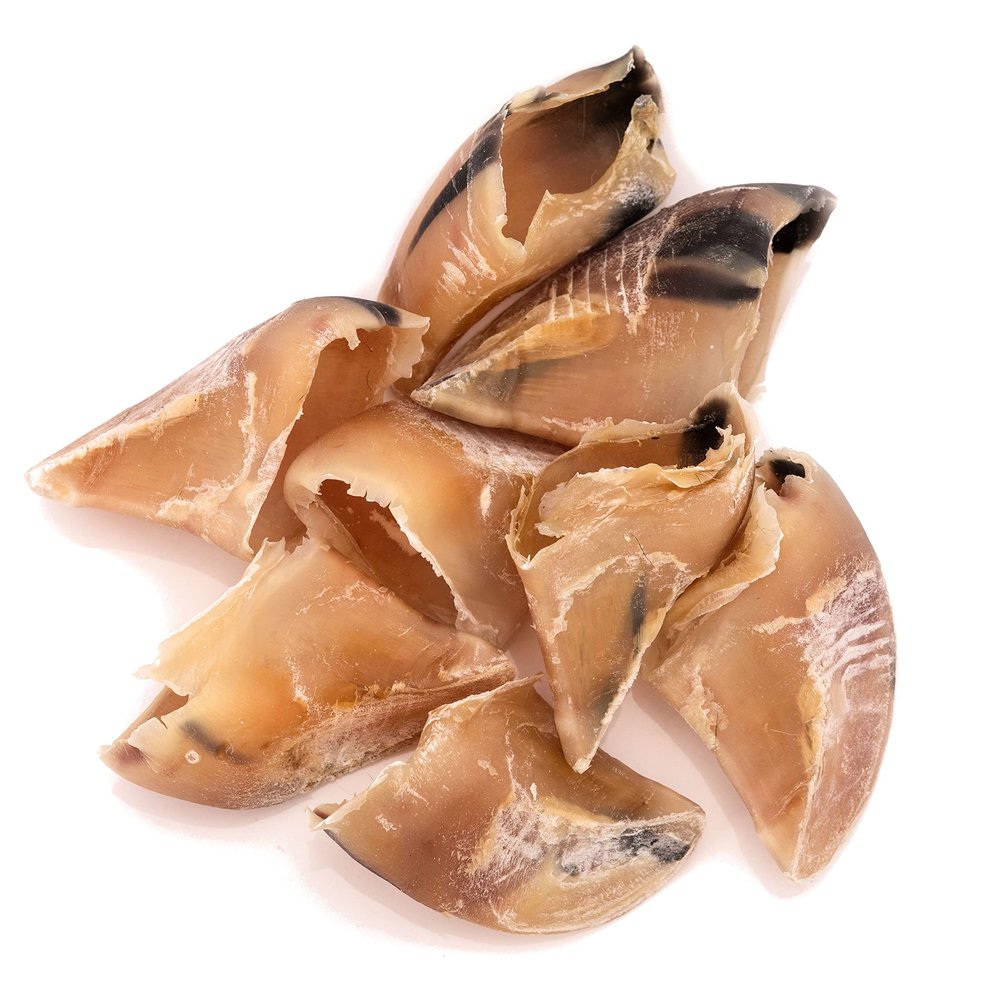 BREERs Dried Beef Hooves for Dogs, 10 Pieces, Made in Germany, for Large and Small Dogs