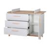 roba Caro Changing Dresser with Removable Changing Top, Soft-Close, 1 Door, 3 Drawers view 3