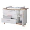 roba Caro Changing Dresser with Removable Changing Top, Soft-Close, 1 Door, 3 Drawers view 4