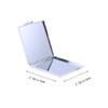 Portable Folding Metal Compact Travel Mirror view 2