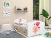 Happy Babies Reversible Toddler Bed with Drawer, 160 × 80 cm, Light Pear with Bear and Balloons view 2