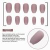 BBTO 72 Nude Pink Matte Coffin False Nails with Glue and Tools view 3