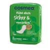 cosmea Maxi Pads with Organic Cotton Top Sheet, Regular, Wingless, Value Pack (6 x 20), Made in Germany view 1