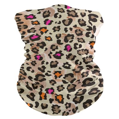 hengpai Women's Neck Gaiter Mask, Dust and Balaclava Face Covering, Bandana, Evil Shark, One Size, Multicolor