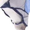 Bucas Buzz-Off Deluxe 100/XXXS Fly Mask with Ears, Blue view 4