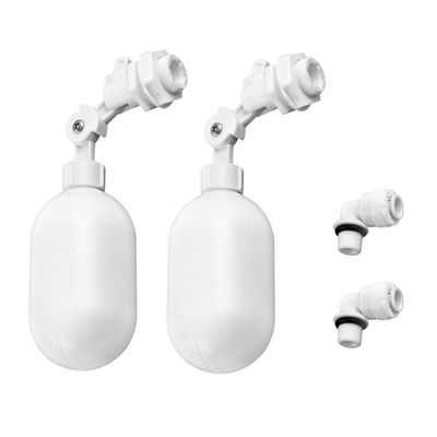 QWORK 2-Pack Plastic Float Valve