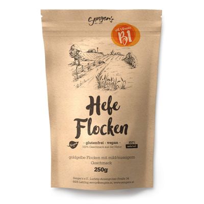 Senger's Fine Nutritional Yeast Flakes, Vegan and Gluten-Free, Quality from Austria (500 g)