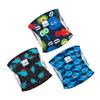 CuteBone Male Washable Dog Belly Bands, 3-Pack, Reusable, Highly Absorbent, Flexible Hook-and-Loop Closure, DM07XS-DE view 2
