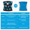CuteBone Male Washable Dog Belly Bands, 3-Pack, Reusable, Highly Absorbent, Flexible Hook-and-Loop Closure, DM07XS-DE view 3