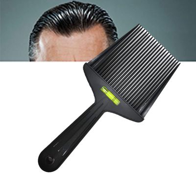 Men’s Flat Top Comb with Built-In Level