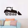 Tractor Digger Wall Sticker for Kids’ Room, Removable Vinyl, 59 × 28 cm view 1