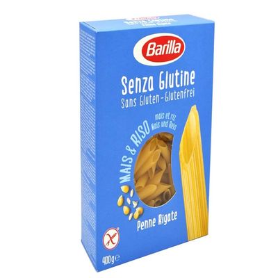 14 x Barilla Penne Rigate Gluten-Free Pasta, 400 g Each