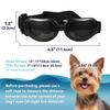PETLESO Dog Sunglasses - Waterproof UV Protection for Small Dogs/Cats - Black view 3