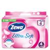 Zewa Ultra Soft Dry Toilet Paper, Mega Pack with 5 x 6 Rolls (150 Sheets Each) view 1