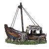 Tnfeeon Resin Aquarium Shipwreck Ornament and Hideout view 1