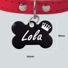 Iberiagifts Dog Bone with Crown, Customizable view 3