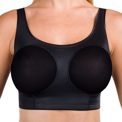 LIPOELASTIC PI Filling - Lipofilling Bra - Fat Transfer Bra After Surgery, Black, 95