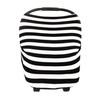 Mengmiao Multifunctional Nursing Cover, Baby Car Seat Cover, Soft Nursing Scarf, Black #2, 34 x 70 x 70 cm view 1