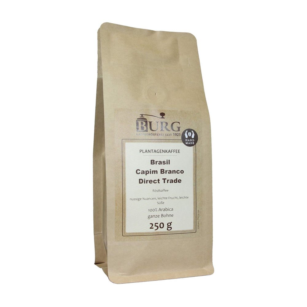 BURG Brasil Capim Branco Ismael Andrade Coffee, 1,000 g, Medium Ground