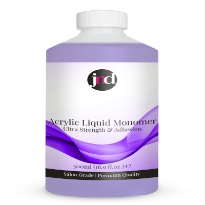 JND Professional Acrylic Liquid Monomer, Violet, 500 ml