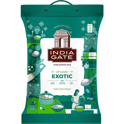 INDIA GATE - Exotic Basmati Rice - 1 x 5 kg