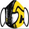 FC-Moto Face Mask, Black/Yellow, One Size view 1