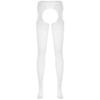 FEESHOW Women's Open-Crotch Fishnet Tights view 1
