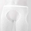 FEESHOW Women's Open-Crotch Fishnet Tights view 4