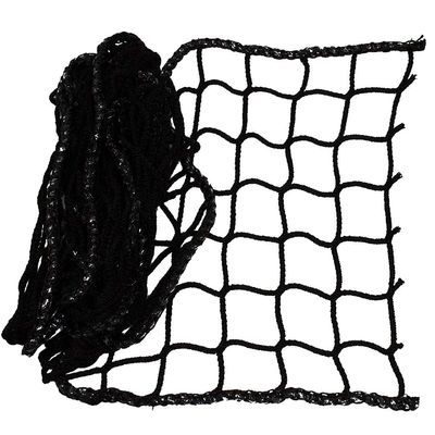 NAKAN Black Safety Net for Children and Pets, Balcony and Stair Railing Net, 0.9 x 5 m (2.9 x 16 ft)