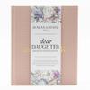 Mother-Daughter Journal - Dear Daughter Keepsake Journal, Linen Baby Memory Book - Unique Gift for Daughter (Pink, 230 Pages) view 1