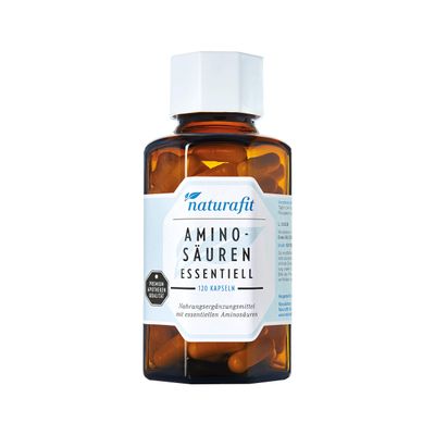 naturafit Essential Amino Acids Capsules, 120 Capsules