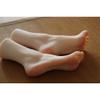 AFYH Silicone Female Foot Model, Realistic 36A Foot Form for Shoe and Sock Display view 2