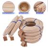 VFULIE Round Reed Cane, #7, 3.5 mm, for Basket Weaving and Chair Making view 3