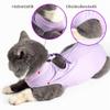 LIANZIMAU Cat Recovery Suit After Surgery, E-Collar Alternative view 3