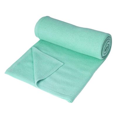 Nordville Bamboo Swaddle Blanket - Mint, Premium-Quality Newborn Blanket, Skin-Friendly, Ultra-Light Summer Blanket, Baby Shower
