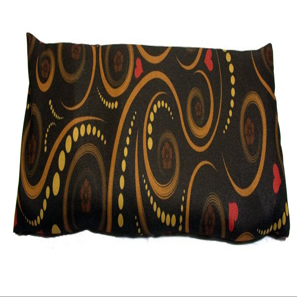 COVERBAGBCN Neck Pillow with Double Cover, Wheat & Lavender or Cherry Pit Filling (Tornado)
