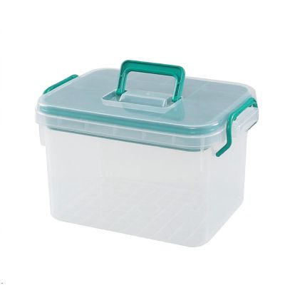 Dehouse First Aid Storage Box, Plastic, White
