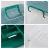 Dehouse First Aid Storage Box, Plastic, White view 3